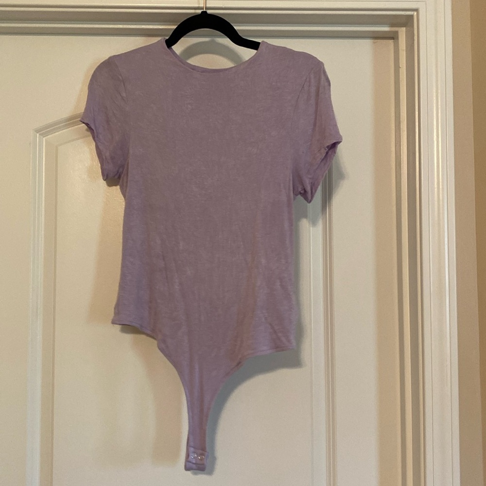 Purple bodysuit